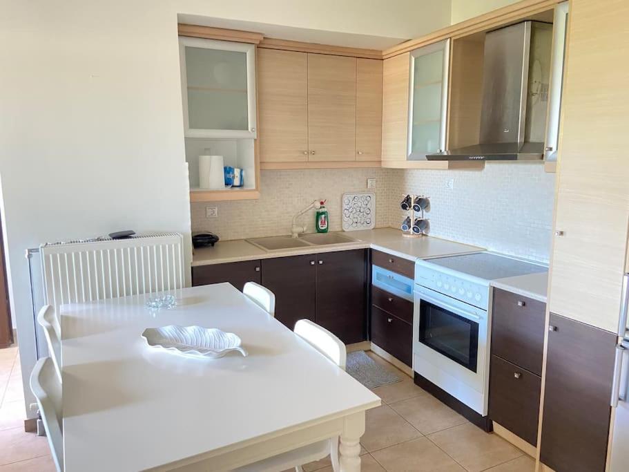 Cozy 2 Room Apartment With Garden Near Athens Air-Port 아르테미다 외부 사진